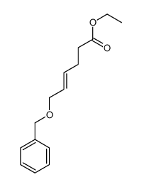 ethyl 6-phenylmethoxyhex-4-enoate Structure