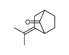 2-(1-Methylethylidene)bicyclo[2.2.1]heptan-7-one Structure