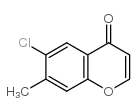 6-chloro-7-methylchromone Structure