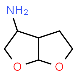 Furo[2,3-b]furan-3-amine, hexahydro- (9CI) Structure