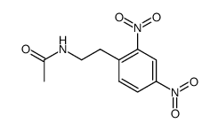 N-(2,4-dinitro-phenethyl)-acetamide Structure