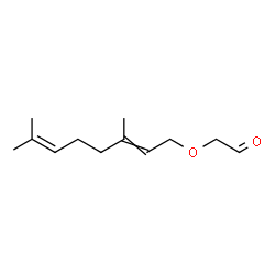 geranyl oxyacetaldehyde结构式