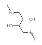 [2,3-dihydroxy-4-(iodomercurio)butyl]-iodomercury结构式