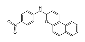 N-(4-nitrophenyl)-3H-benzo[f]chromen-3-amine结构式