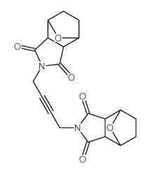 1,4-Bis(endothalimido)-2-butyne structure
