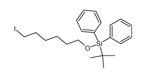 6-iodo-1-tert-butyldiphenylsiloxyhexane结构式