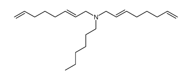(E)-N-hexyl-N-((E)-octa-2,7-dien-1-yl)octa-2,7-dien-1-amine Structure