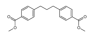 1,3-bis(4-methoxycarbonylphenyl)propane Structure