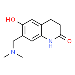 2(1H)-Quinolinone, 7-[(dimethylamino)methyl]-3,4-dihydro-6-hydroxy- (9CI)结构式