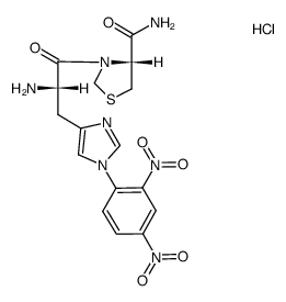 His(DNP)-Tzl-NH2*2HCl Structure