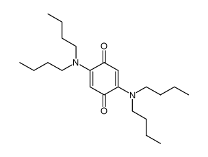 2,5-bis(dibutylamino)-p-benzoquinone结构式