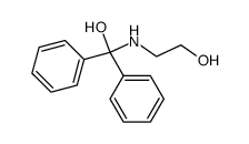 2-((hydroxydiphenylmethyl)amino)ethan-1-ol Structure