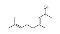 (3Z)-4,8-dimethylnona-3,7-dien-2-ol结构式