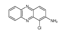 2-amino-1-chlorophenazine结构式