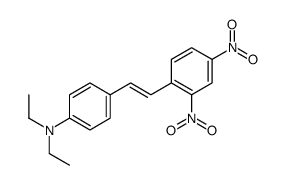 4-[2-(2,4-dinitrophenyl)ethenyl]-N,N-diethylaniline Structure