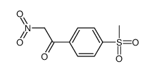 1-(4-methylsulfonylphenyl)-2-nitroethanone Structure