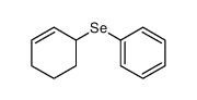 cyclohex-2-en-1-ylselanylbenzene Structure
