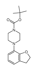 4-(2,3-dihydro-benzofuran-7-yl)-piperazine-1-carboxylic acid tert-butyl ester Structure