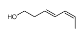 hepta-3,5-dien-1-ol结构式