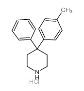 4-(4-METHYLPHENYL)-4-PHENYLPIPERIDINE HYDROCHLORIDE structure