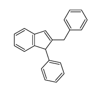 2-benzyl-1-phenyl-indene结构式