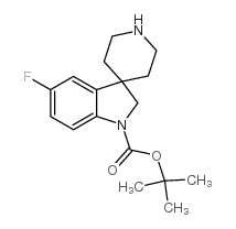 Tert-Butyl 5-Fluorospiro[Indoline-3,4-Piperidine]-1-Carboxylate picture