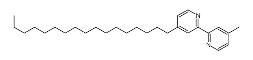 2-(4-heptadecylpyridin-2-yl)-4-methylpyridine结构式