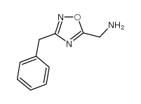 C-(3-Benzyl-[1,2,4]oxadiazol-5-yl)-methylaminehydrochloride structure