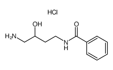 N4-benzoylhydroxyputrescine hydrochloride Structure