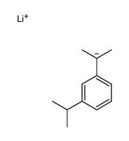 lithium,1,3-di(propan-2-yl)benzene Structure