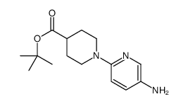1-(5-氨基吡啶-2-基)哌啶-4-羧酸叔丁酯图片