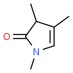 2H-Pyrrol-2-one,1,3-dihydro-1,3,4-trimethyl-(9CI) structure