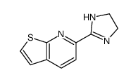 6-(4,5-dihydro-1H-imidazol-2-yl)thieno[2,3-b]pyridine Structure