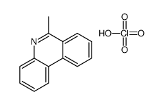 6-methylphenanthridine,perchloric acid结构式