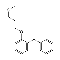 1-benzyl-2-(3-methoxypropoxy)benzene Structure