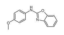 N-(4-Methoxyphenyl)benzo[d]oxazol-2-amine结构式