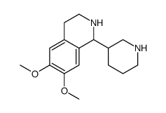 6,7-dimethoxy-1-piperidin-3-yl-1,2,3,4-tetrahydroisoquinoline Structure