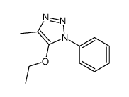 1H-1,2,3-Triazole,5-ethoxy-4-methyl-1-phenyl-(7CI) Structure
