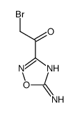 Ethanone, 1-(5-amino-1,2,4-oxadiazol-3-yl)-2-bromo- (9CI) picture