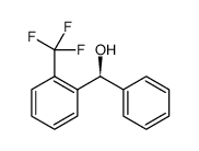 Benzenemethanol, α-phenyl-2-(trifluoromethyl)-, (αS)结构式