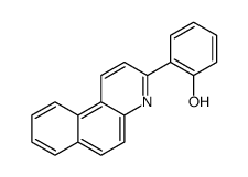 Phenol, 2-benzo[f]quinolin-3-yl结构式