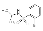 N-Isopropyl 2-bromobenzenesulfonamide structure