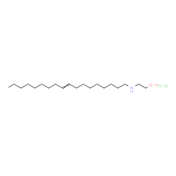 2-(9-octadecenylamino)ethanol hydrochloride结构式