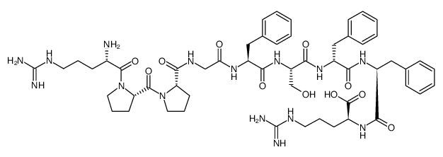 Bradykinin, 7-D-phenylalanine picture