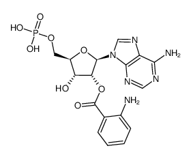 2'-O-anthraniloyladenosine 5'-monophosphate Structure