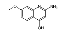 4-Quinolinol, 2-amino-7-methoxy结构式