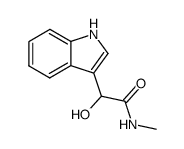 hydroxy-indol-3-yl-acetic acid methylamide Structure