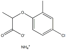 ammonium ()-2-(4-chloro-2-methylphenoxy)propionate Structure