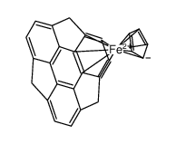 [(η5-C5H5)Fe(η6-sumanene)](1+) Structure