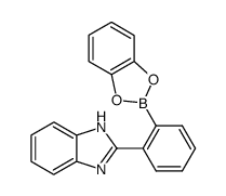 2-(2-benzo[1,3,2]dioxaborol-2-yl-phenyl)-1H-benzoimidazole Structure